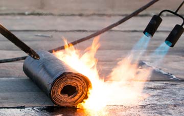 West Leake asphalt flat roofing repairs